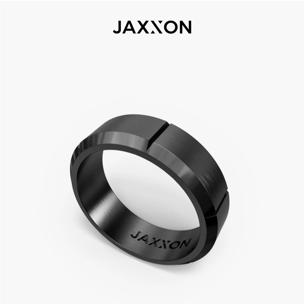 JAXXON Black Men's Ring